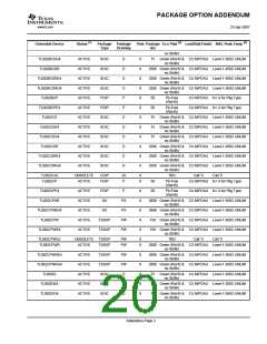 浏览型号TL082C的Datasheet PDF文件第20页