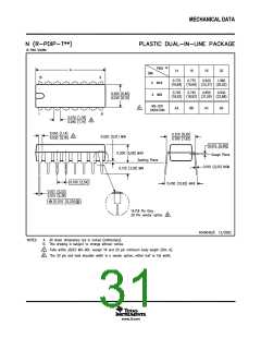 浏览型号TL082C的Datasheet PDF文件第31页