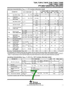 浏览型号TL082C的Datasheet PDF文件第7页