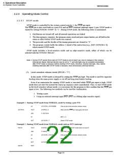 浏览型号TMP86P202MG的Datasheet PDF文件第22页