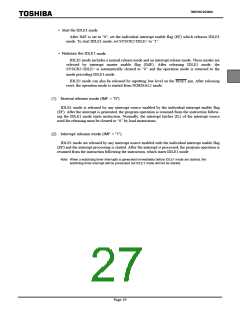 浏览型号TMP86P202MG的Datasheet PDF文件第27页