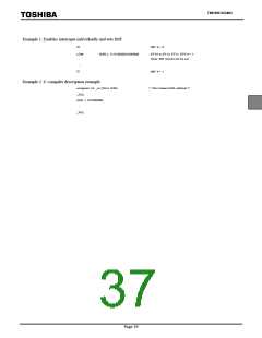 浏览型号TMP86P202MG的Datasheet PDF文件第37页