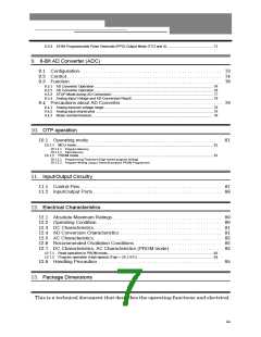 浏览型号TMP86P202MG的Datasheet PDF文件第7页