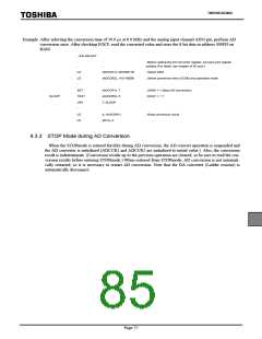 浏览型号TMP86P202MG的Datasheet PDF文件第85页