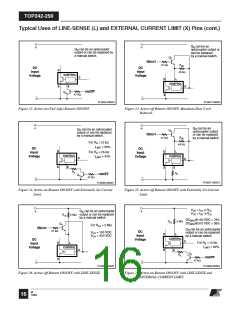浏览型号TOP245PN-的Datasheet PDF文件第16页