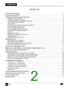 浏览型号TOP245PN-的Datasheet PDF文件第2页