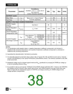 浏览型号TOP245PN-的Datasheet PDF文件第38页