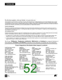 浏览型号TOP245PN-的Datasheet PDF文件第52页