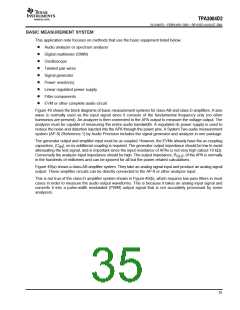 浏览型号TPA3004D2的Datasheet PDF文件第35页