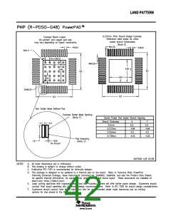浏览型号TPA3004D2的Datasheet PDF文件第42页