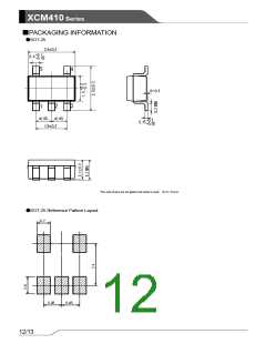 浏览型号XCM410的Datasheet PDF文件第12页