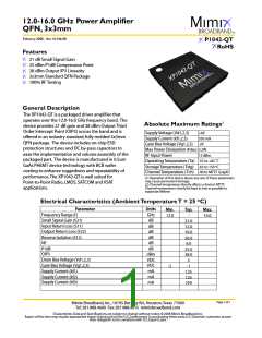 浏览型号XP1042-QT-EV1的Datasheet PDF文件第1页