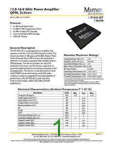 浏览型号XP1042-QT-0G00的Datasheet PDF文件第1页