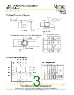 浏览型号XP1042-QT-0G00的Datasheet PDF文件第3页