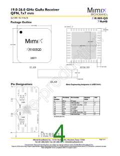浏览型号XR1005-QD的Datasheet PDF文件第4页