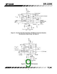 浏览型号XR2206CP的Datasheet PDF文件第9页