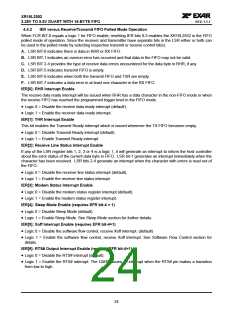 浏览型号XRT16L2552的Datasheet PDF文件第24页