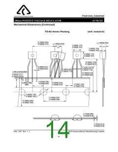 浏览型号AS78L05Z-E1的Datasheet PDF文件第14页