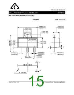 浏览型号AS78L05Z-E1的Datasheet PDF文件第15页