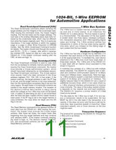 浏览型号DS2431-A1的Datasheet PDF文件第11页
