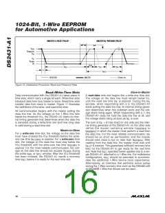 浏览型号DS2431-A1的Datasheet PDF文件第16页