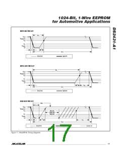 浏览型号DS2431-A1的Datasheet PDF文件第17页