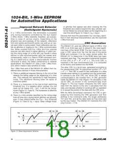 浏览型号DS2431-A1的Datasheet PDF文件第18页