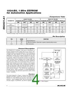 浏览型号DS2431-A1的Datasheet PDF文件第4页