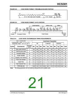 浏览型号HCS301-I/SN的Datasheet PDF文件第21页