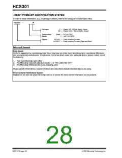 浏览型号HCS301-I/SN的Datasheet PDF文件第28页