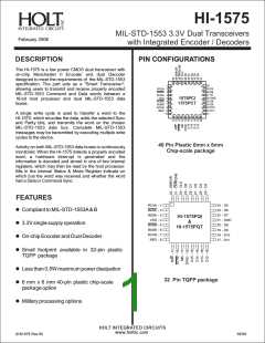 浏览型号HI-1575的Datasheet PDF文件第1页