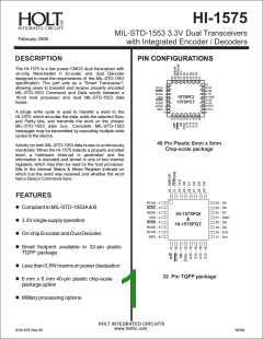 浏览型号HI-1575PCM的Datasheet PDF文件第1页