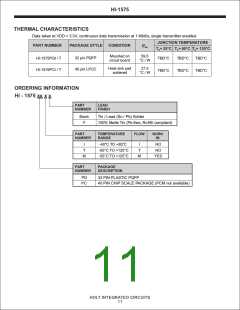 浏览型号HI-1575PCM的Datasheet PDF文件第11页