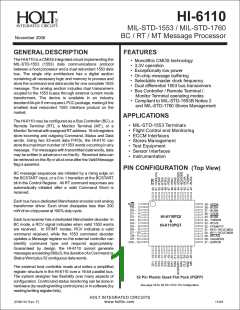 浏览型号HI-6110的Datasheet PDF文件第1页