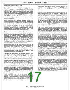 浏览型号HI-6110的Datasheet PDF文件第17页