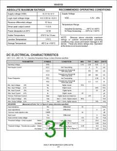 浏览型号HI-6110的Datasheet PDF文件第31页