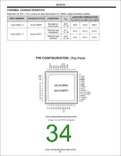 浏览型号HI-6110的Datasheet PDF文件第34页
