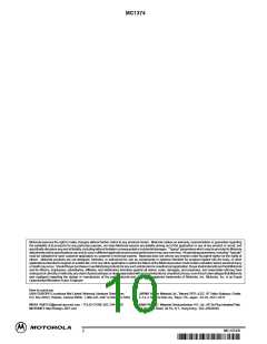 浏览型号MC1374的Datasheet PDF文件第10页