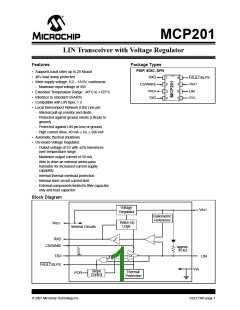 浏览型号MCP201的Datasheet PDF文件第1页