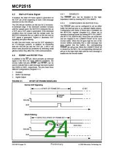 浏览型号MCP2515-I/ST的Datasheet PDF文件第24页