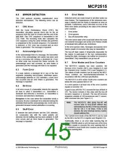 浏览型号MCP2515-I/ST的Datasheet PDF文件第45页
