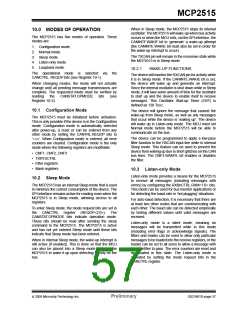 浏览型号MCP2515-I/ST的Datasheet PDF文件第57页