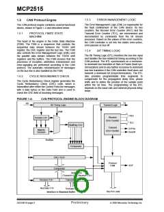 浏览型号MCP2515-I/ST的Datasheet PDF文件第6页