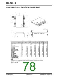 浏览型号MCP2515-I/ST的Datasheet PDF文件第78页