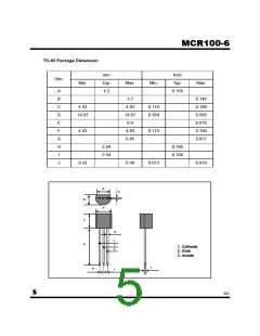 浏览型号MCR100-6的Datasheet PDF文件第5页