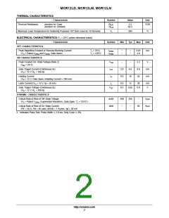 浏览型号MCR12LNG的Datasheet PDF文件第2页