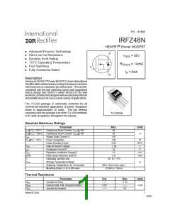浏览型号IRFZ48N的Datasheet PDF文件第1页