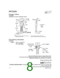 浏览型号IRFZ48N的Datasheet PDF文件第8页