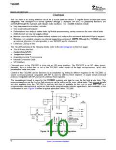 浏览型号TSC2005的Datasheet PDF文件第10页