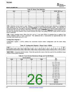 浏览型号TSC2005的Datasheet PDF文件第26页